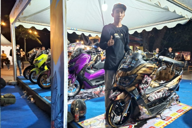 Meriah! 700 Lebih Motor Ramaikan Maxi Yamaha Day 2023 di Makassar