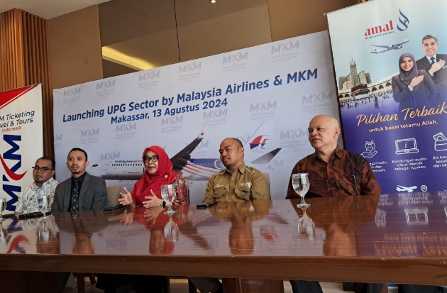 MKM Indonesia Launching UPG Sector: Rute Penerbangan Makassar-Kuala Lumpur-Jeddah