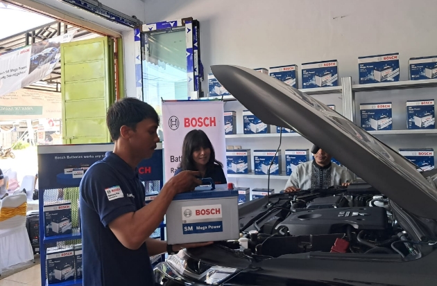 Eksis Lebih Seabad, Bosch Luncurkan Aki & Program Baru di Makassar