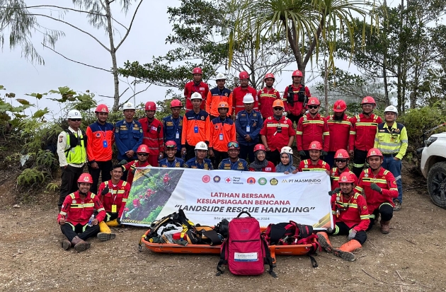 MDA Bersama BPBD, PMI, & Damkar Luwu Gelar Latihan Kesiapsiagaan Bencana