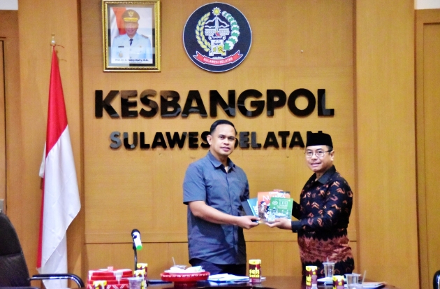 Audiensi Badan Kesbangpol, LDII Sulsel Siap Sinergikan Program Kerja dengan Pemerintah