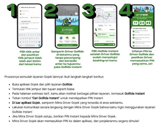 Datang ke Festival Ada Jalan Tanpa Repot Parkir, Gojek Siapkan Solusinya