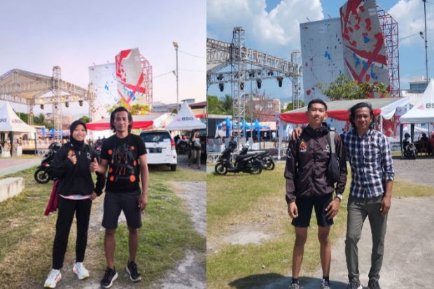 2 Atlet Panjat Tebing Pangkep Tembus Semifinal Kejurnas, Pujian Mengalir