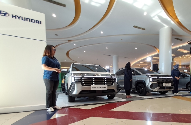 Hyundai Stargazer Cartenz & Cartenz X Resmi Mengaspal di Makassar