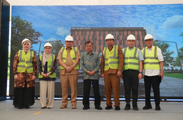 Transformasi Besar! Jusuf Kalla Resmikan Pembangunan RS Faisal yang Lebih Modern