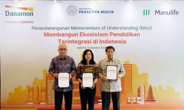 Kolaborasi Danamon, Manulife, & Universitas Prasetiya Mulya Hadirkan Prasmul EduWealth