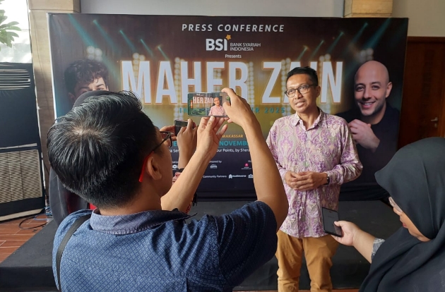 Konser Maher Zain di Makassar Tebar Pesan Perdamaian, Target 4.000 Penonton