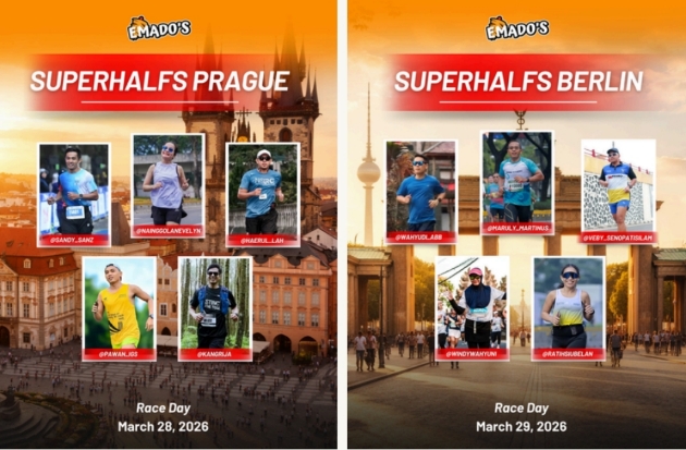 Emados Berangkatkan 30 Pelari Indonesia ke Ajang Lari Eropa