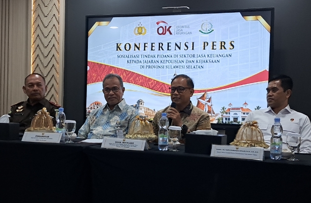 OJK Perkuat Sinergi dengan Polisi & Jaksa Tangani Kejahatan Keuangan
