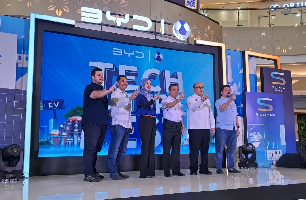 BYD Tech Culture Fest Sambangi Makassar, Pamerkan Teknologi Mobil Listrik