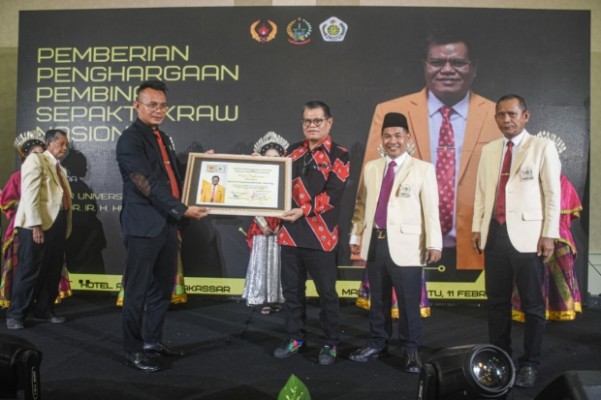 Prof Husain Syam Diangkat jadi Pembina Sepak Takraw Nasional