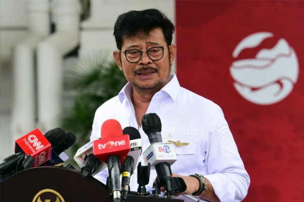 Mentan Syahrul Sebut Stok Komoditas Pangan Cukup Tersedia