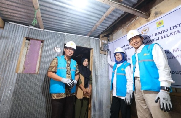 Wujudkan Energi Berkeadilan, 4.907 Rumah Tangga di Sulsel dan Sultra Nikmati Listrik Gratis