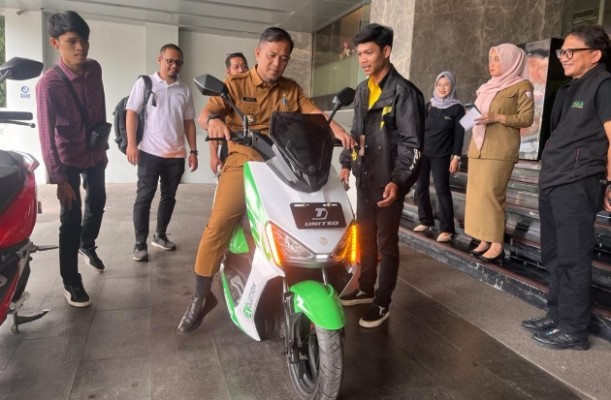 Kepala Daerah dan Sejumlah OPD Antusias Ikuti Test Ride United E-Motor