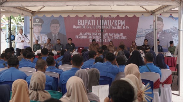 Pendapatan PDAM Luwu Melesat Hingga Rp1 Miliar