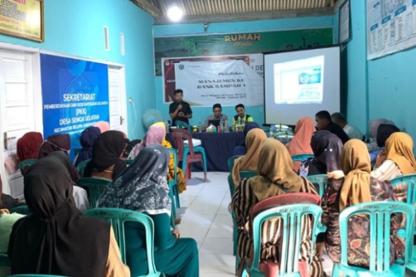 Masmindo Beri Pelatihan Manajemen Bank Sampah Tahap II