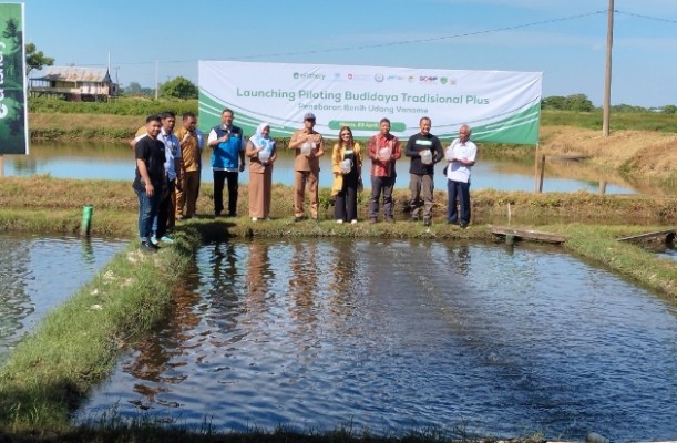 Wujudkan Ekosistem Ekonomi Biru, eFishery Launching Piloting Budidaya Tradisional Plus di Maros