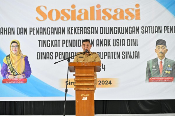 Pemkab Sinjai Dorong Pencegahan dan Penanganan Kekerasan di Lingkungan Pendidikan