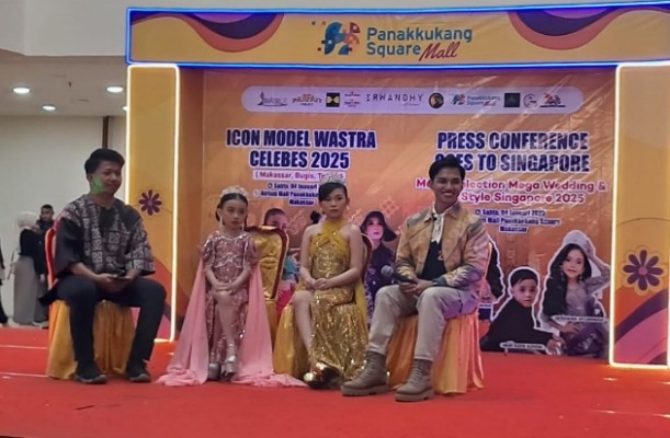 Tiga Model Cilik Asal Sulsel Bakal Tampil di Singapura