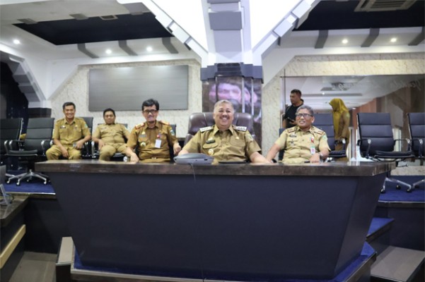 Ikuti Meeting LKPD, Pemkab Pinrang Komitmen Dukung Kelancaran Proses Audit