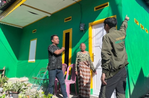 LAZ Hadji Kalla Tuntaskan Bedah 11 Rumah Dhuafa di Makassar & Gowa