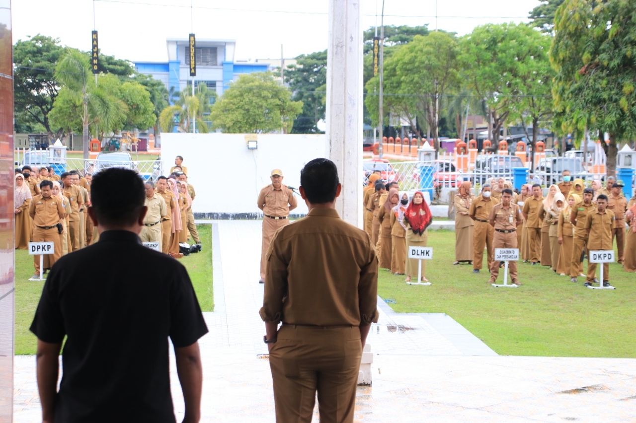 Wabup Bulukumba Soroti PNS hingga Kepala OPD Malas Ikut Apel Gabungan