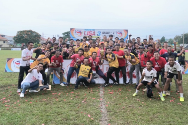 Sapu Bersih Kemenangan di Lutim, Persibone Juara Liga 3 Zona Sulsel