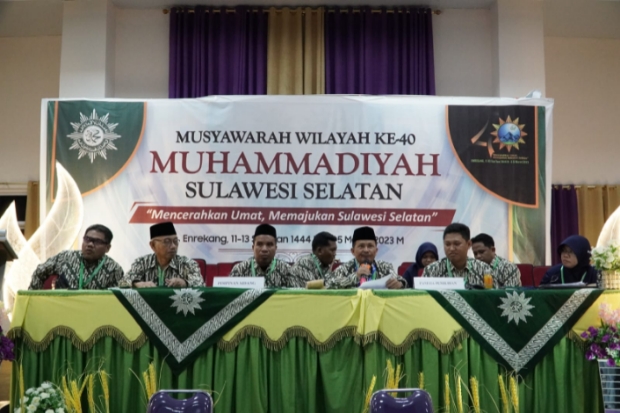 Musywil Tetapkan 13 Formatur Pimpinan Muhammadiyah Sulsel