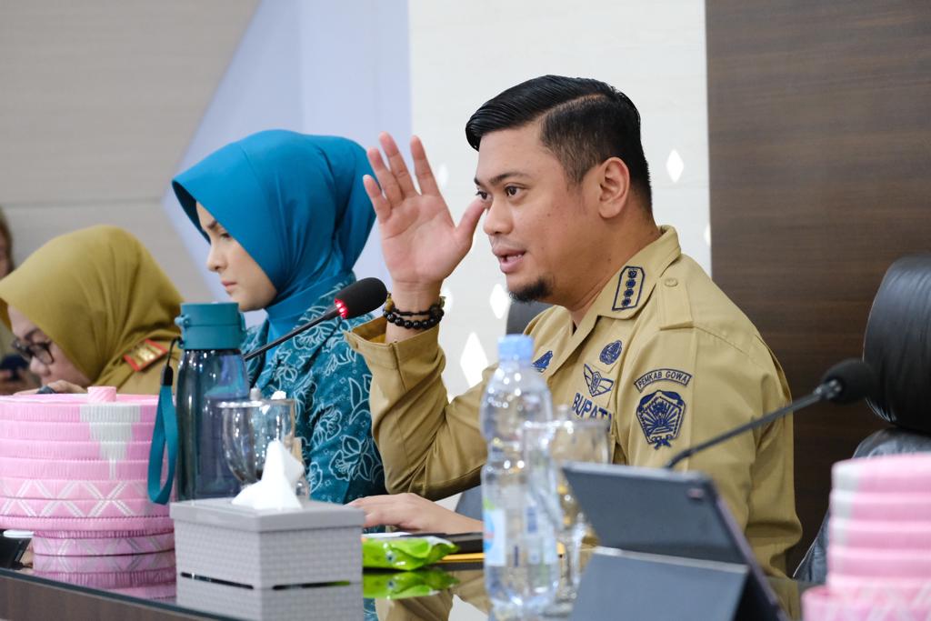 Bupati Gowa Minta Fokus Upaya Penanggulangan Kemiskinan Ekstrem hingga Stunting