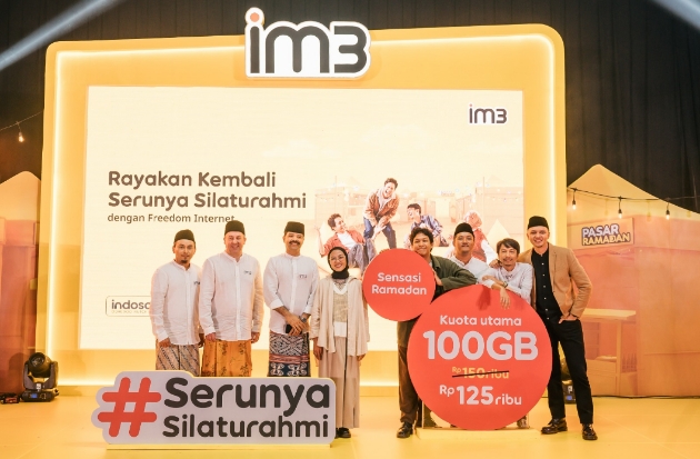 Ramadan Tiba, IM3 Hadirkan Promo Freedom Internet Dukung Kampanye Serunya Silaturahmi