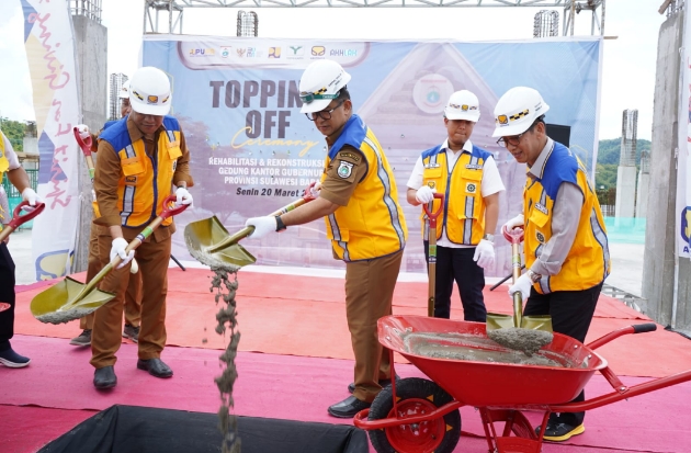 Konstruksi Kantor Gubernur Sulbar Dirancang Tahan Gempa hingga Magnitudo 8,5