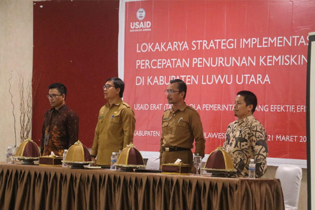 Pemkab Lutra Gandeng Usaid Erat Wujudkan 0% Kemiskinan Ekstrem