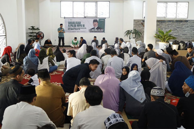 Muhammad Aras Sosialisasikan 4 Pilar Kebangsaan di Makassar