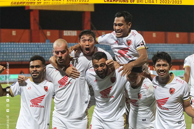 Tuntaskan Perjuangan di Madura, PSM Makassar Juara Liga 1 Musim 2022/23
