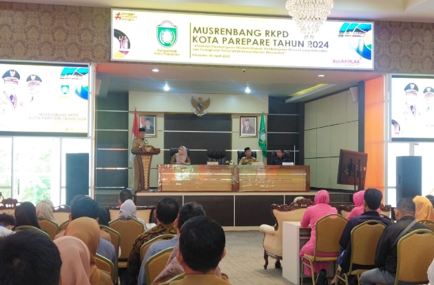 Buka Musrenbang RKPD, Wali Kota Parepare Tekankan Keberlanjutan Pembangunan