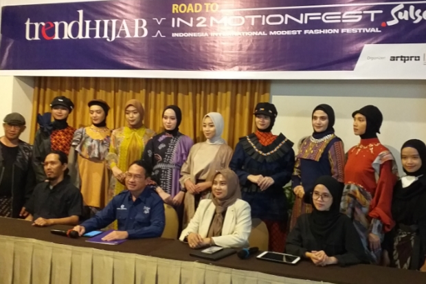 Artpro, BI dan IFC Kolaborasi Hadirkan Trend Hijab In2Motionfest Sulsel