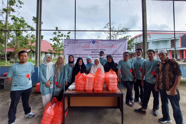 PPLPI Politani Pangkep Berbagi Nasi Kotak ke Mahasiswa hingga Cleaning Service