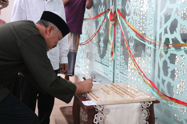 Bupati Pinrang Resmikan Masjid dan Rumah Tahfiz Al-Quran di Patampanua