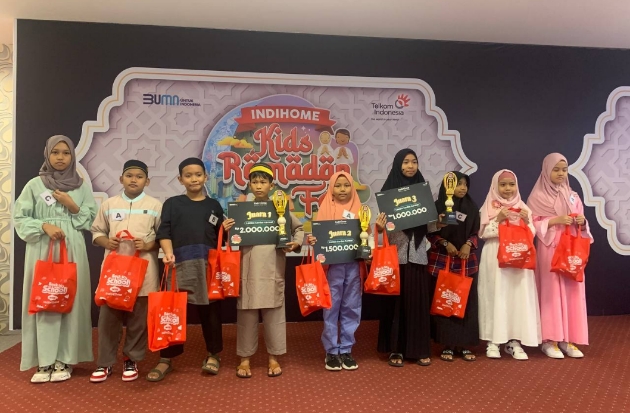 Dukung Potensi Generasi Muslim, Telkom Regional 7 Gelar IndiHome Kids Ramadan Fair 2023
