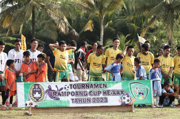 Abang Fauzi Minta Tim Peserta Jaga Sportivitas di Rampoang Cup 2023