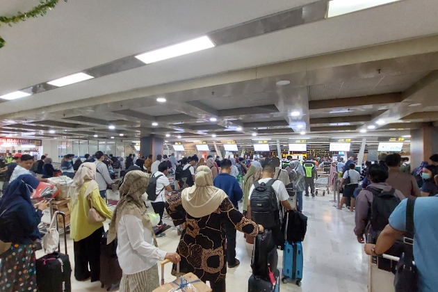 H+7 Arus Balik, Jumlah Penumpang di Bandara Hasanuddin Tembus Angka 37 Ribu