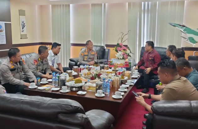 Terima Kunjungan Kapolrestabes Makassar, Rektor UNM Tegaskan Siap Kolaborasi