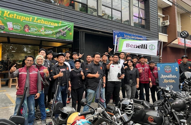 Sambut HUT ke-2, R-Bike Helat Program Charity, Halalbihalal hingga Touring