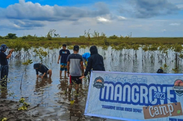 Kolaborasi Pecinta Alam Sasar Kabupaten Takalar untuk Penanaman Mangrove