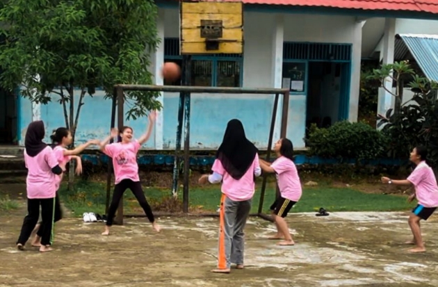 Dukung Bakat Milenial di Barru, Srikandi Ganjar Gelar Turnamen Basket 3 on 3