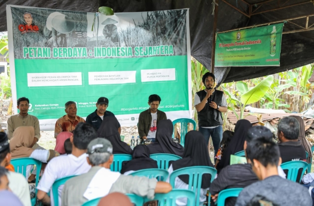 OMG Gelar Workshop Pertanian di Pinrang, Dorong Peran Kelompok Tani Cegah Krisis Pangan
