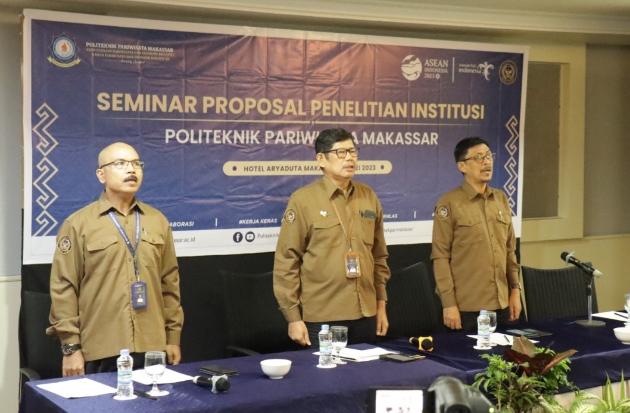 P3M Poltekpar Makassar Gelar Seminar Proposal Penelitian Institusi & Kelompok Dosen