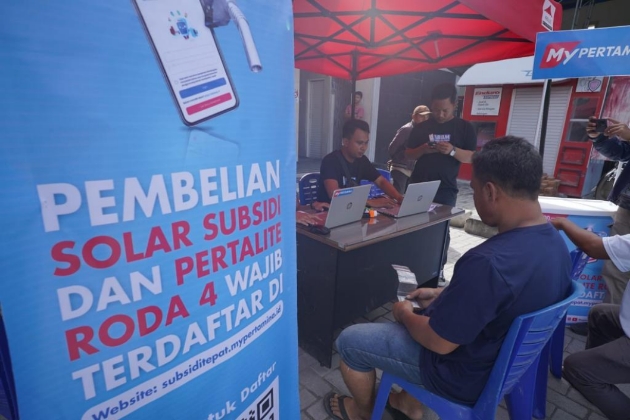 Transaksi QR Code untuk BBM Subsidi di Sulawesi Tembus 99 Persen