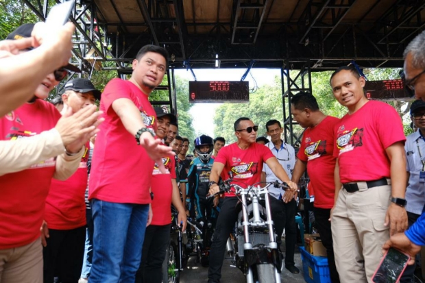 Ratusan Riders Meriahkan Drag Bike 2023 di Kabupaten Gowa