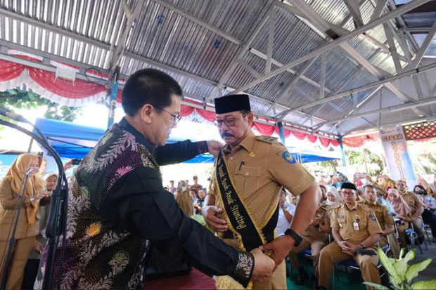 Wakil Bupati Gowa Dikukuhkan Sebagai Bapak Asuh Anak Stunting